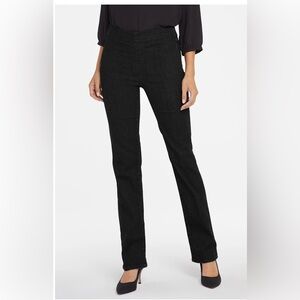 NYDJ dark straight leg jeans - size 8